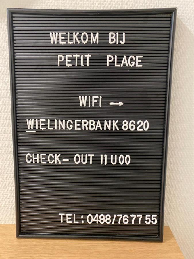Petit Plage Nieuwpoort-Bad Buitenkant foto
